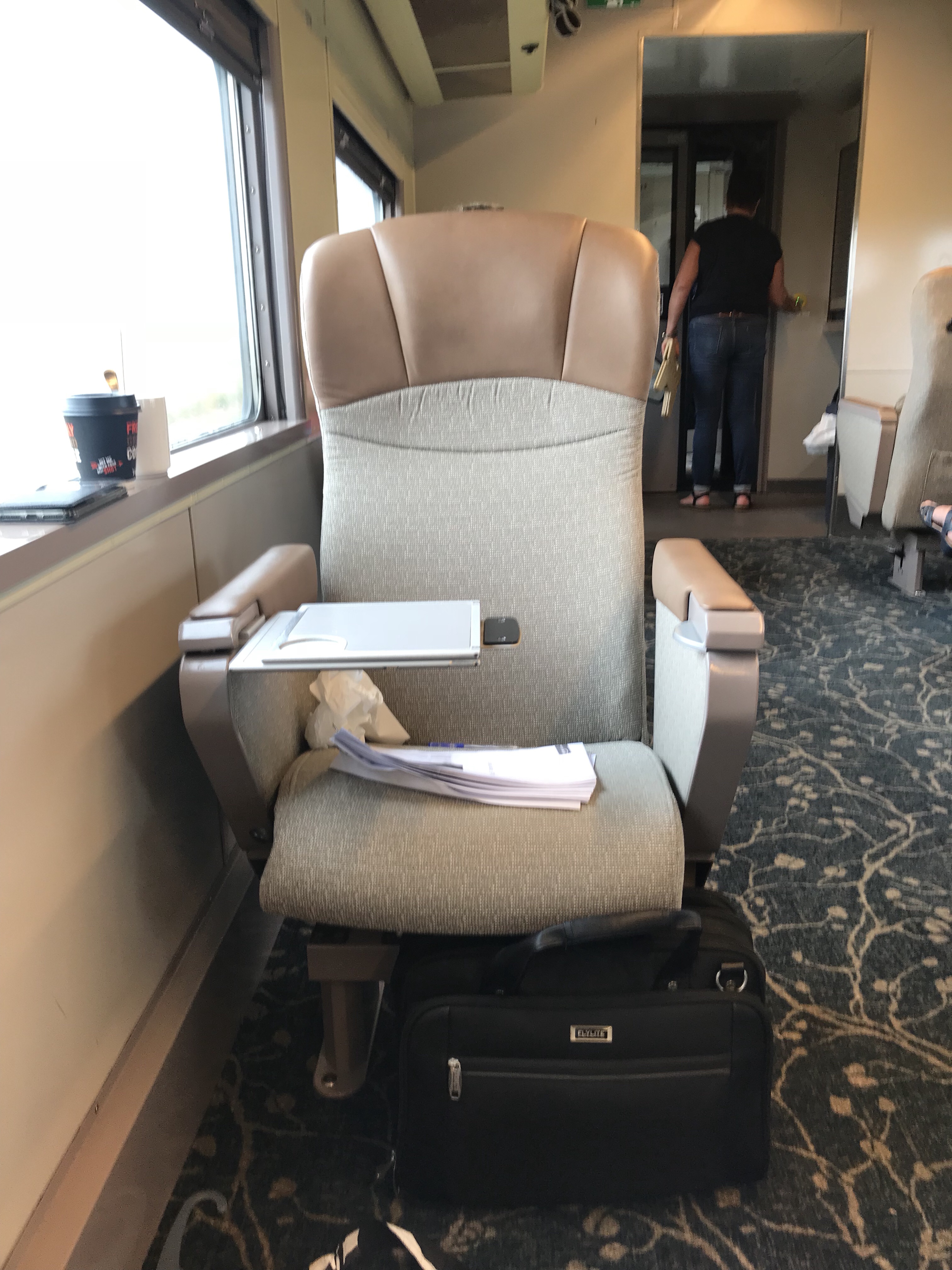 The Seating in the Overland 